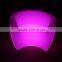 Household Rotomolding Rechargeable Colorful Led Decorative Sofa
