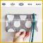 Custom Makeup Travel Promotional Fashion JUTE Cosmetic Bags,JUTE make up brushes bag