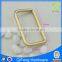 38mm rectangle square iron bag ring material