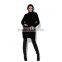 Pretty steps 2015 winter warm casual black tight woman jogging pants winter pants
