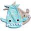 27% Discounts polyester minky cuddle handmade kids shark blanket
