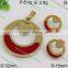Hot turkish gold jewelry set china stainless steel jewelry wholesale