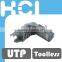 Tool-less Angled Adjustable RJ45 UTP Modular Plug for Cat6A Cable