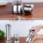 Household Manual Adjustable Salt And Pepper Grinder Mill stainless steel Spice Grinder shaker