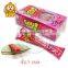 Super Sour Center Filled Fruit Jam Gummy Chewing Stick Candy