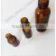 20mL,35mL,110mL, Amber Round Glass Chemical Bottles