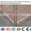 high safety temporary chain link fence with feet interlocking bar barricade(factory supply)