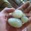 wholesale various gemstone xiuyan jade eggs hetian jade nephrite jade for women vaginal exercise drilled jade yoni eggs