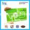 Standard card size clear transparent business card