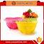 candy colors flower shaped fruit basket kitchen vegetable basket strainer