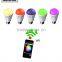 China new products durable quality fashionable wifi RGB led bulb, high capability wifi controller led light