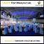 High Quality Aluminum Steel Structure Safest curve igloo dome tent