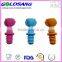 Reuseable Silicone Wine Bottle Stopper Party Colors Seal Top Cap