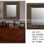 Custom Household Wall Decorative Antique Wood Mirror