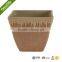 Decorative Square White Ceramic Pot for Room Decoration/lightweight/strudy and durable/eco-friendly