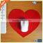 Amazon hot cheap custom colored felt gaming mousepad in china