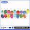 Promotion custom colorful pattern decorative strawberry shape fancy wooden button bulk for childern clothing