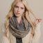 Soft Lightweight Spring Autumn Infinity Loop Circle Scarf Factory