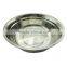 wholesale price round stainless steel soup plate
