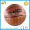 professional standard 8 panel brown match pu basketball for men