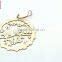 2016 Die cut christmas wood Laser key Craft piece deco