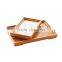 Contracted style office home bamboo tea tray bamboo tea tray