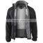 Men's 100% polyester windproof soft shell jacket