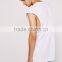 New Look Fashion Plain Solid Vest For Man Custom Tailor Pure White Color Tank Top Dropped Armholes Regular Fit Cotton Vest