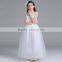 2017 new design baby girl wedding dress lace hollowed out wedding dress