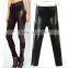 EY0020L Stylish Women Tall Waist Splicing Pencil Leggings