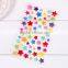 Decoration gel stickers,children carton sticker for education 3D pop-up crystal sticker