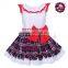 tartan crop top and skirt set spanish baby clothing