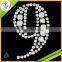 new product wholesale glitter rhinestone sticker rhinestone wall sticker