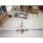 electric concrete surface finishing screed concrete vibrating level screed