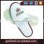 Cotton fabric EVA sole OEM embroidered logo hotel slippers