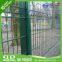 powder coated wire mesh / steel fence panels