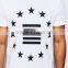 Mans O-neck Cotton Wear Short sleeve T Shirt With Cap