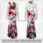 Deep V-neck sheath dress/Custom Fashion One-piece Dress