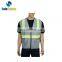 Hot selling safety high visibility white vest online clothing store for sale