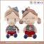 OEM long hair pretty girl plush rag dolls