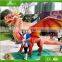 Exciting Playground Equipment Realistic Robotic Dinosaur for Sale