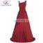 Grace Karin Fashion Elegant Women Taffeta Long Evening Dresses Burgundy CL6078