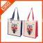 printed custom made cotton canvas shopping bags