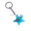 cute nice promotional car shape silicone keyring with logo keychains