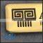 Hot Sale Fashion Promotional Brushed Craft Printing Logo Metal Aluminum Label