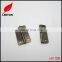 Dongguan supply anti-brass metal butt hinge for jewelry box