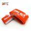 50*460mm custom logo printed rubber alpine hook loop ski band