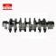 4HK1 4HE1 engine crankshaft for excavator 8-98029270-0 steel