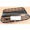 Bumper S5 Decal Bright Black Chrome Radiator Grill Grille Fit 2013-16 for Audi A5 S5