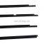4pcs Weatherstrip Window Moulding Trim Seal Belt For 2009-2012 Toyota Corolla